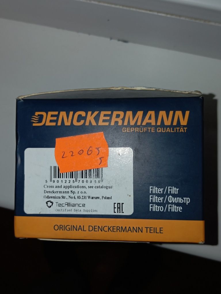 Топливный фильтр Denckermann a120018