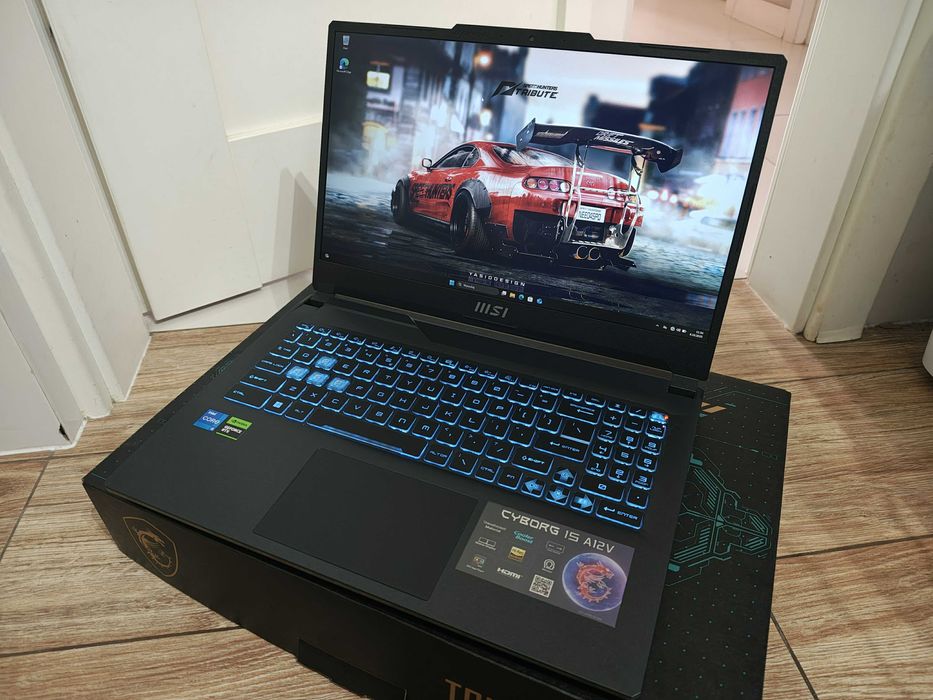 GAMINGOWY MSI CYBORG 15.6"i5 12GEN 12x4.40Ghz,16GB,RTX4060-8GB/GW2026