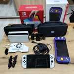 Nintendo Switch OLED +NitroDeck +Akcesoria | Stan Idealny | Gwarancja