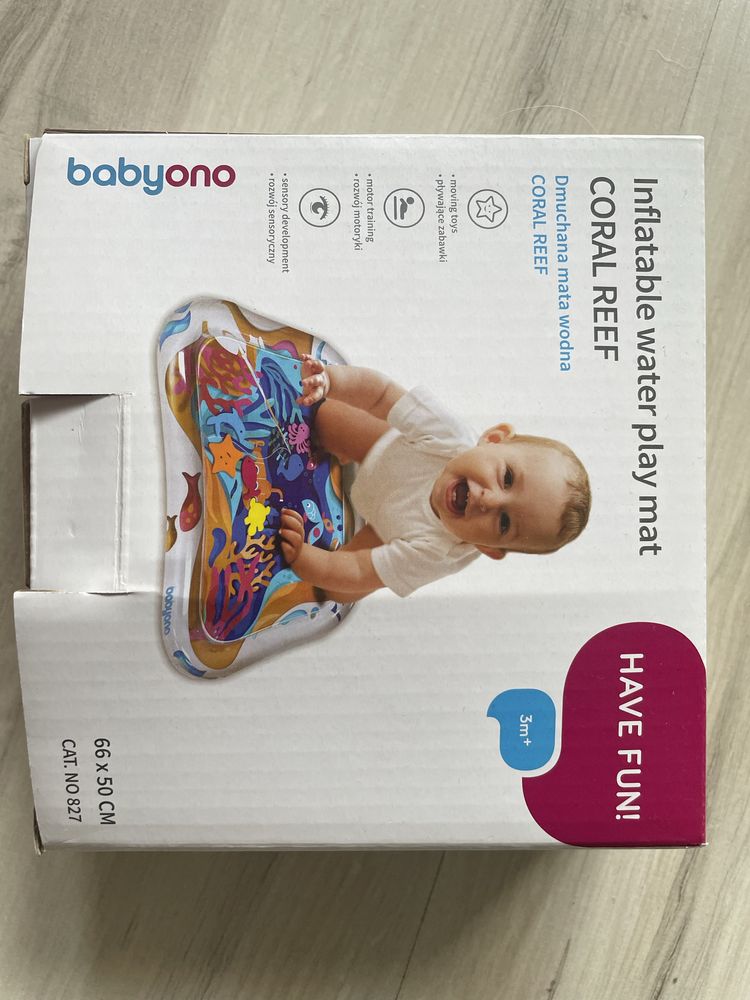 Dmuchana mata wodna babyono