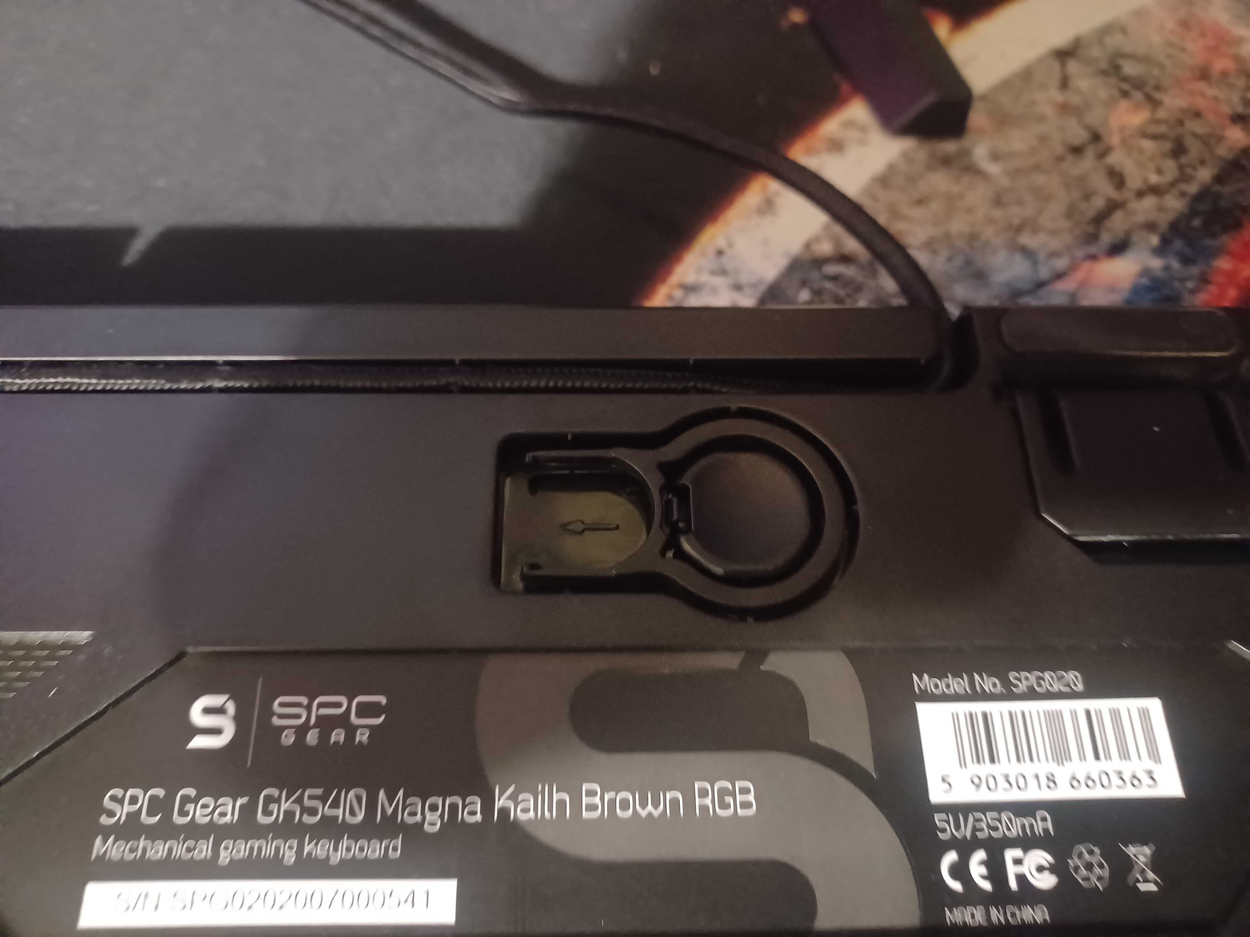 Klawiatura SPC GEAR GK540 Brown Switch