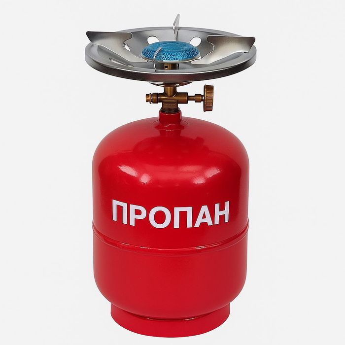 Газовый комплект 12л Баллон газовый 12л Баллон с горелкой 12 л