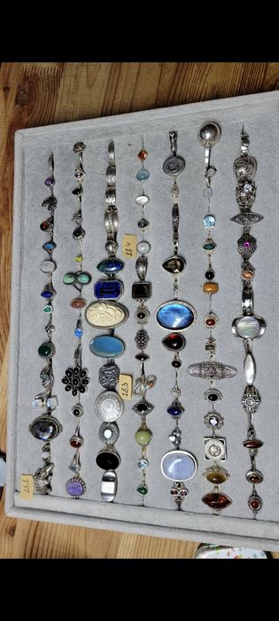 Срібні вінтажні каблучки перстні серебряные кольца