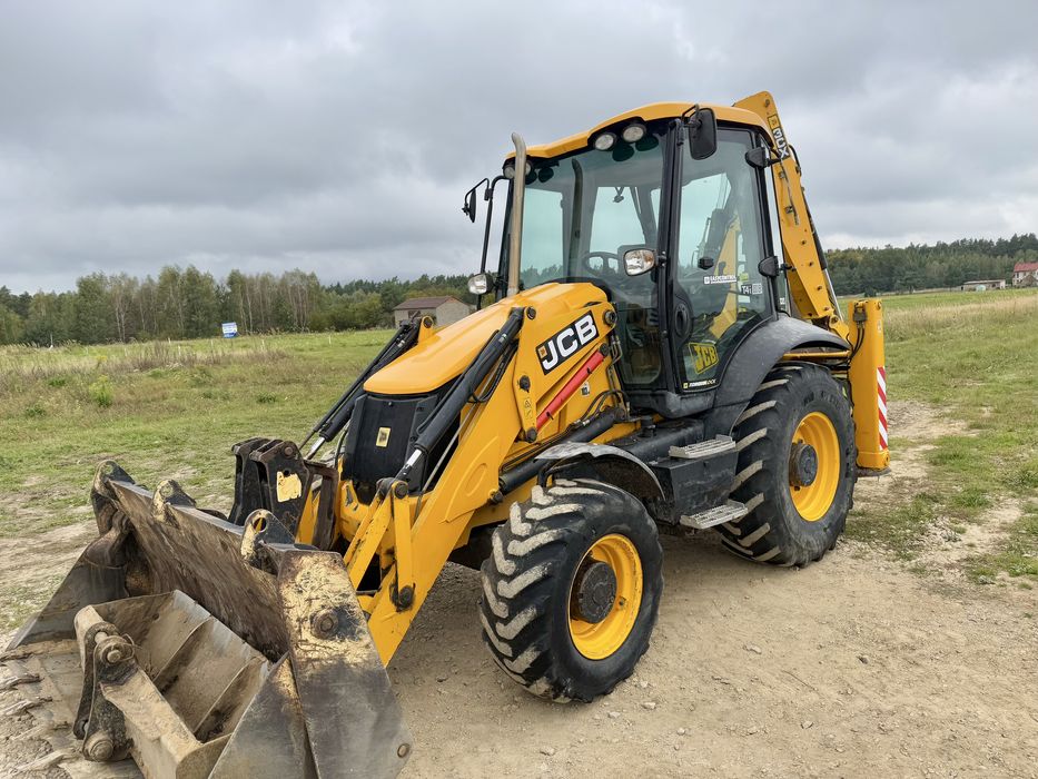 Jcb 3cx joysticki torqulecok 5 biegów klimatyzacja koparko ładowarka
