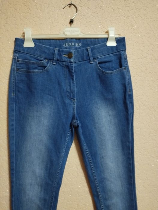 Джеггінси жіночі сині,розмір 12(40) на 46-48розмір від M&S