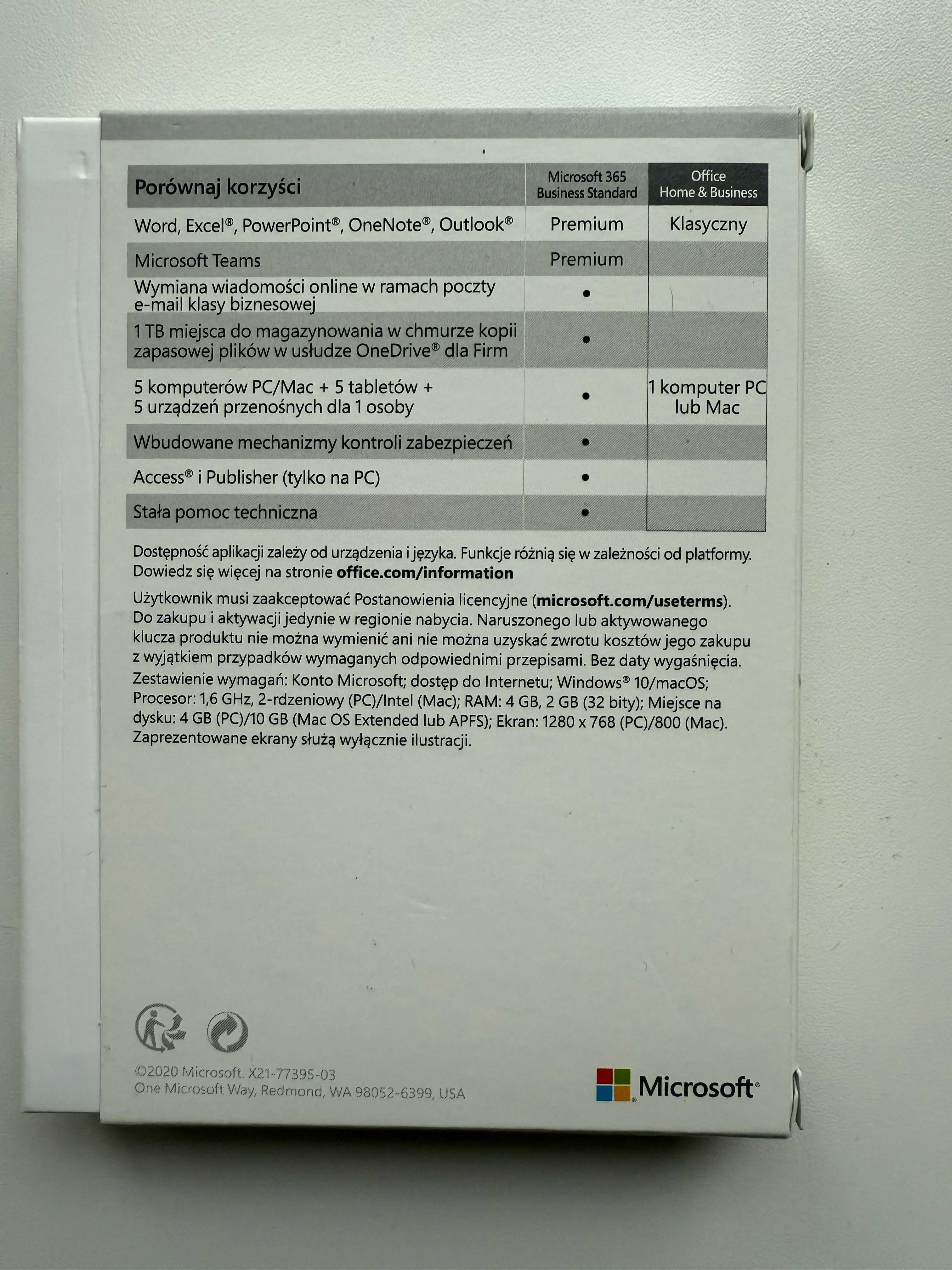 Office home and business 2019 PC lub MAC