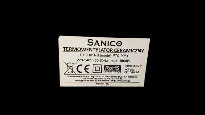 Elektryczny termowentylator PTC-905
