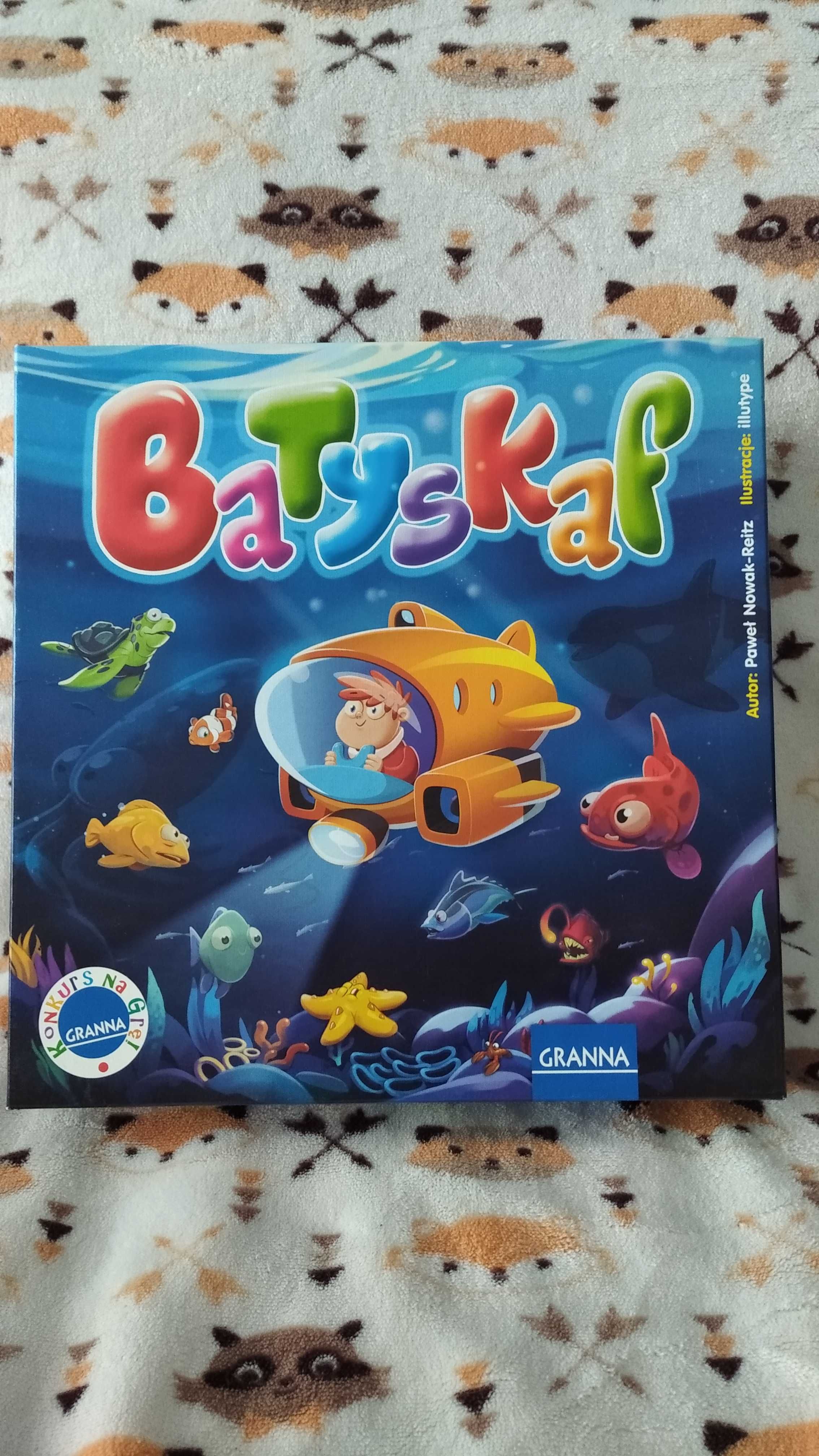 Batyskaf gra planszowa