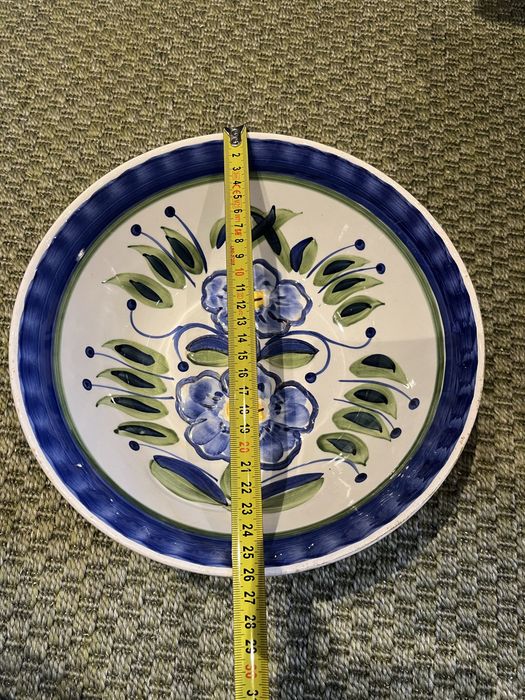 Ręcznie malowana włoska misa Claudio Bernini