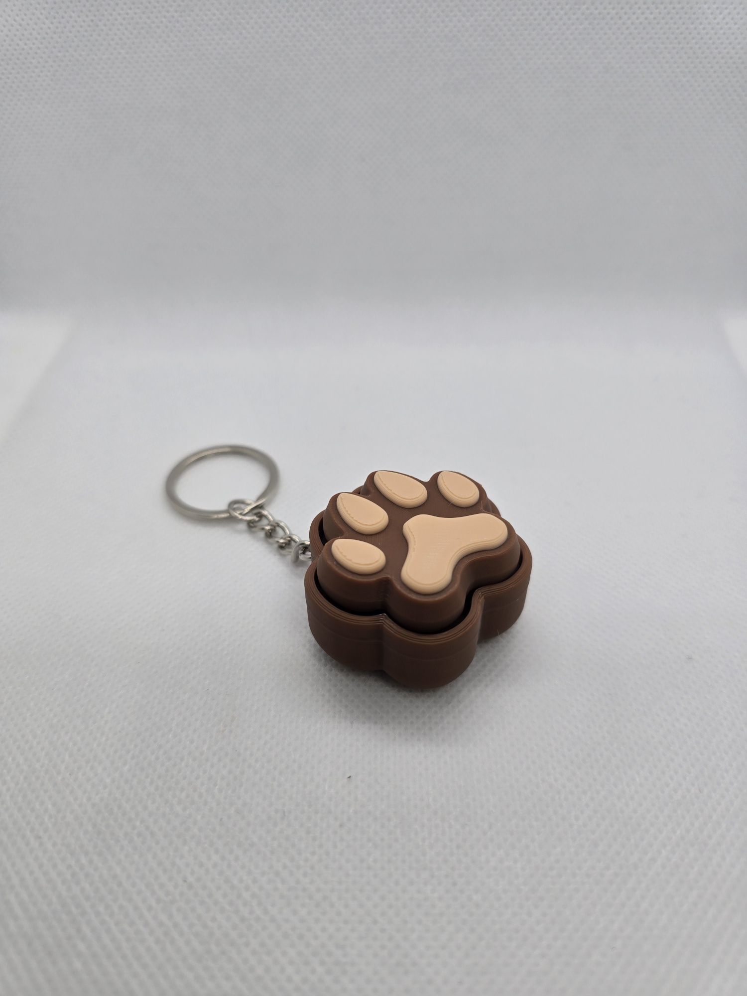Brelok do kluczy Fidget Clicker Psia łapka