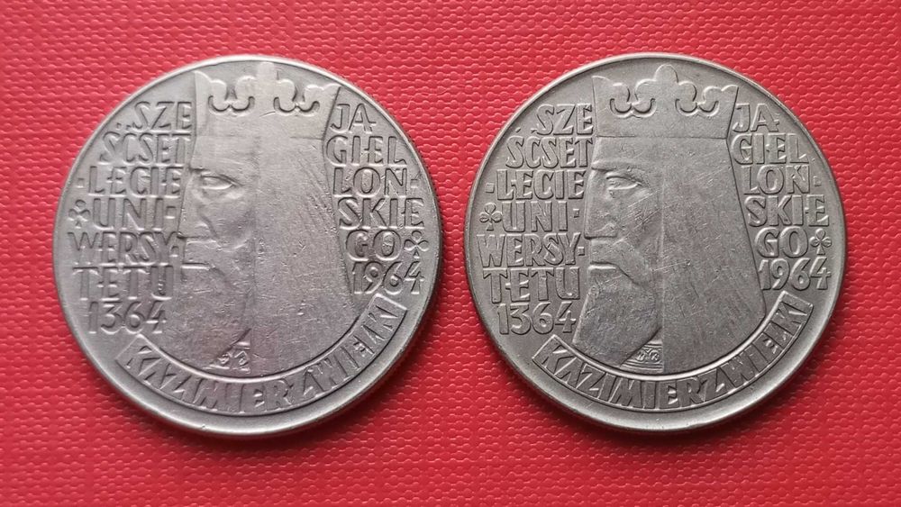 10 zł 1964  2 sztuki