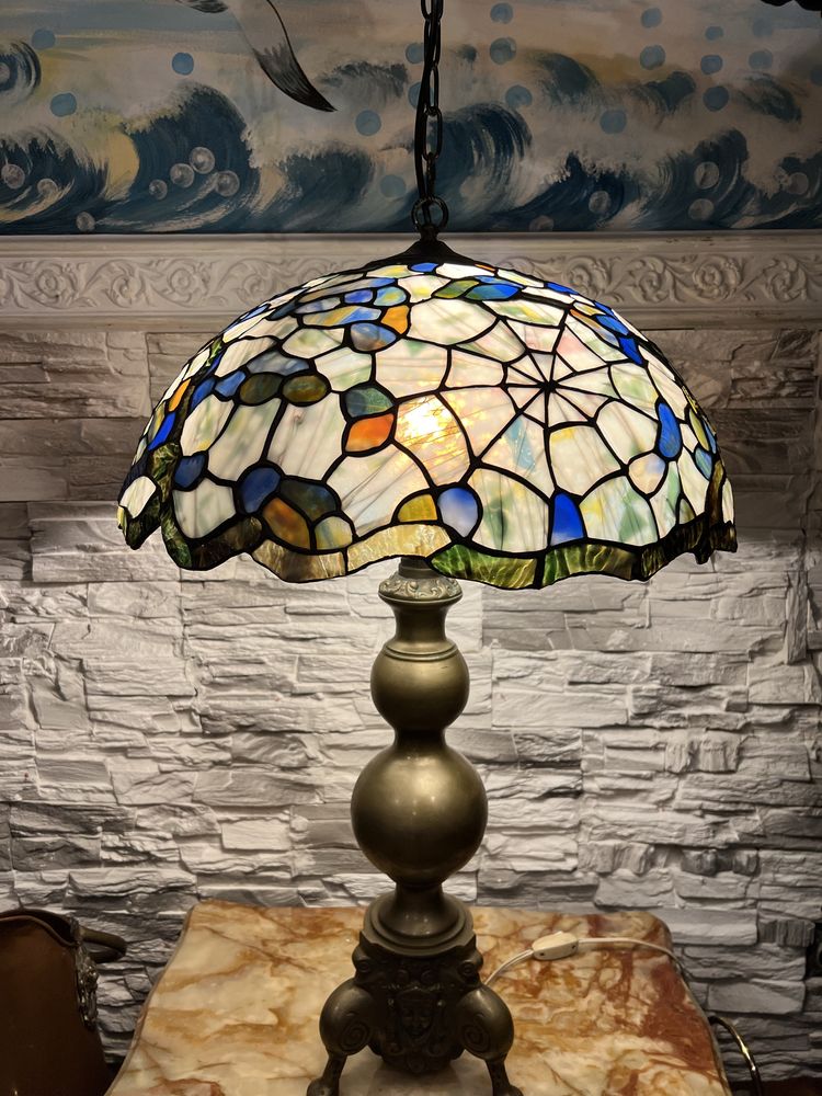 Lampa wisząca styl Tiffany