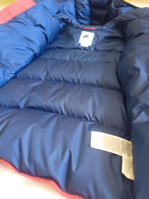 Blusão puffer de penas Nike original