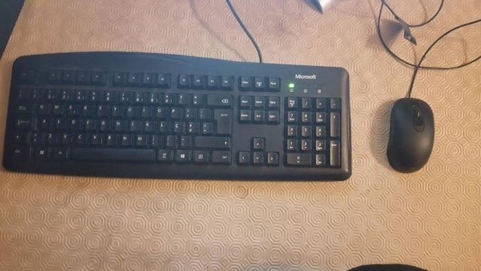Rato Microsoft+Teclado Microsoft