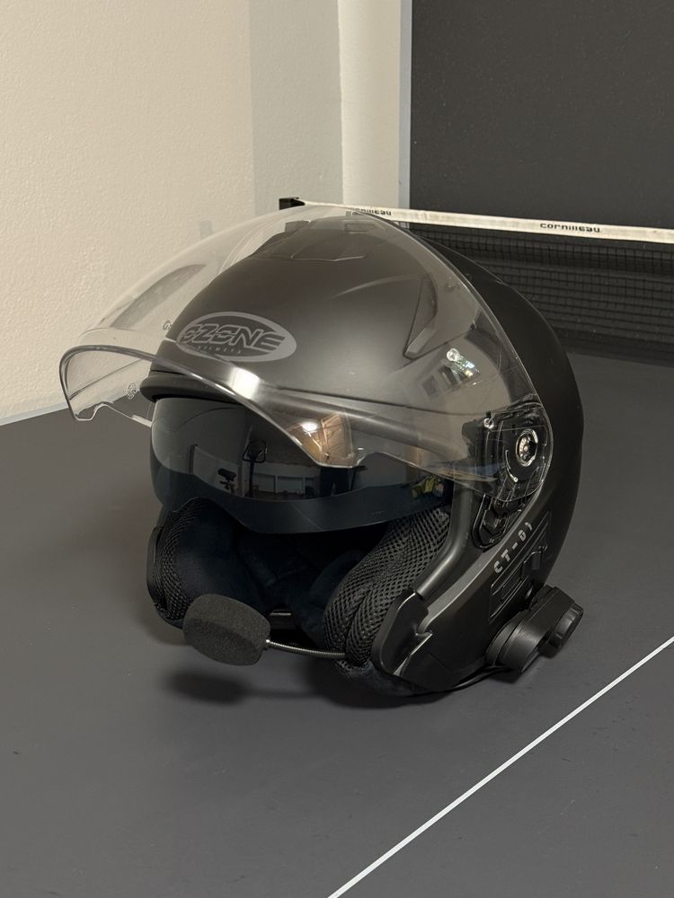 Kask Ozone CT-01 z Interkomem Freedconn Rozmiar L