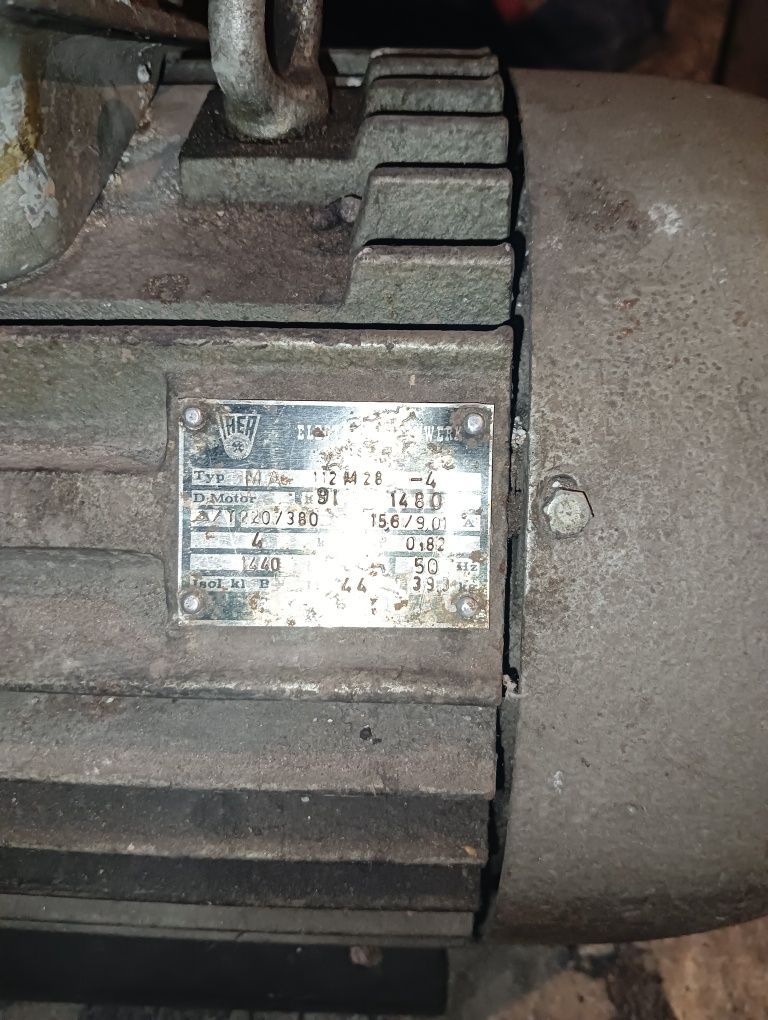 Silnik elektryczny 3-fazowy 3.5 kw