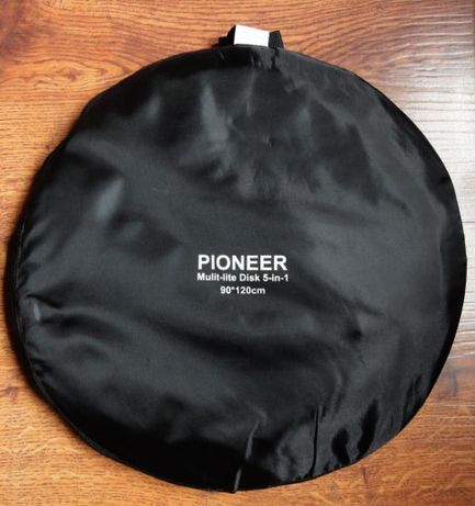 Профессиональный рефлектор PIONEER 5 в 1 90х120 см