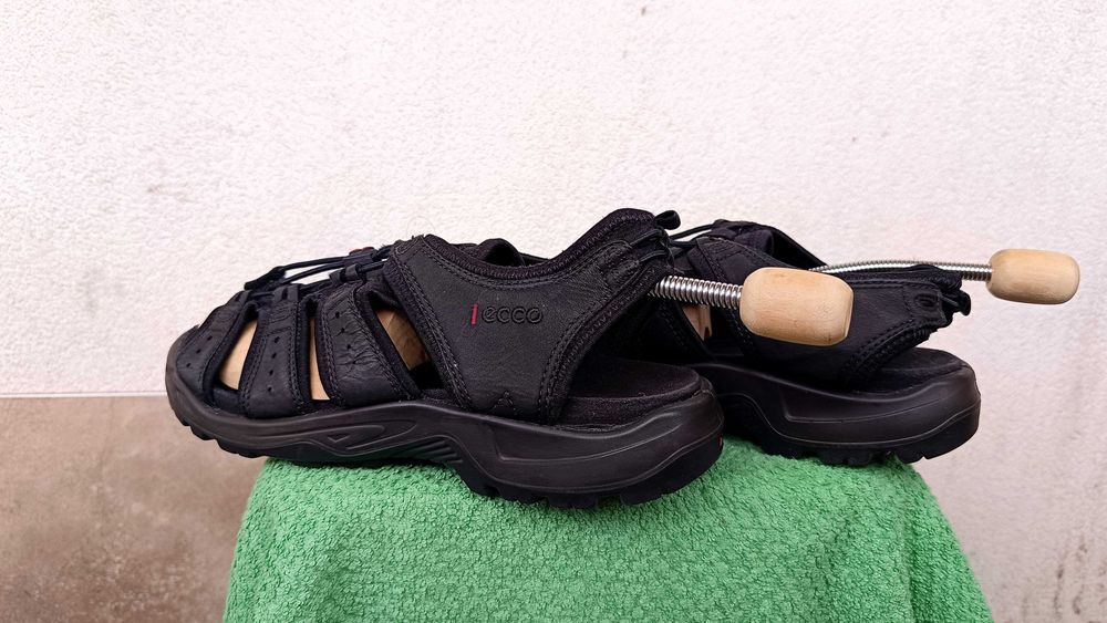 Męskie sandały trekkingowe ECCO r.44 skóra stan bardzo dobry