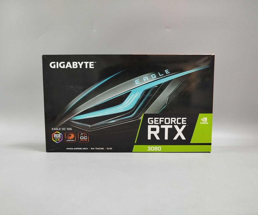 Відеокарта Gigabyte RTX 3080 EAGLE OC 10Gb/GDDR6X/320b/Магазин/Гаранті