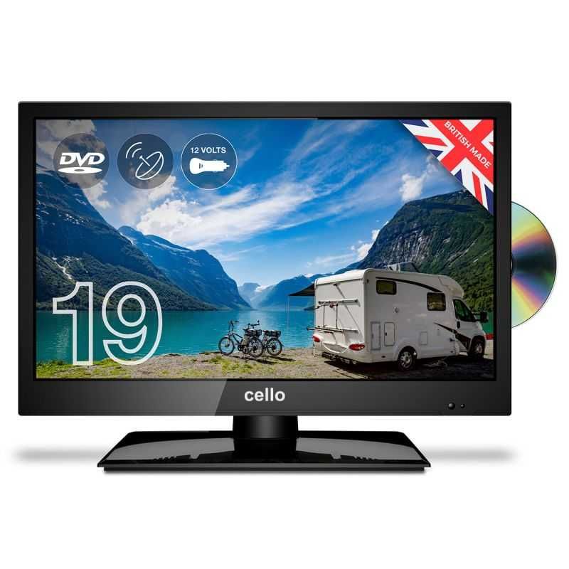 Скидка Телевизор 19" Cello C1920FSDE (12 Volt LED TV DVD Player T2/S2)