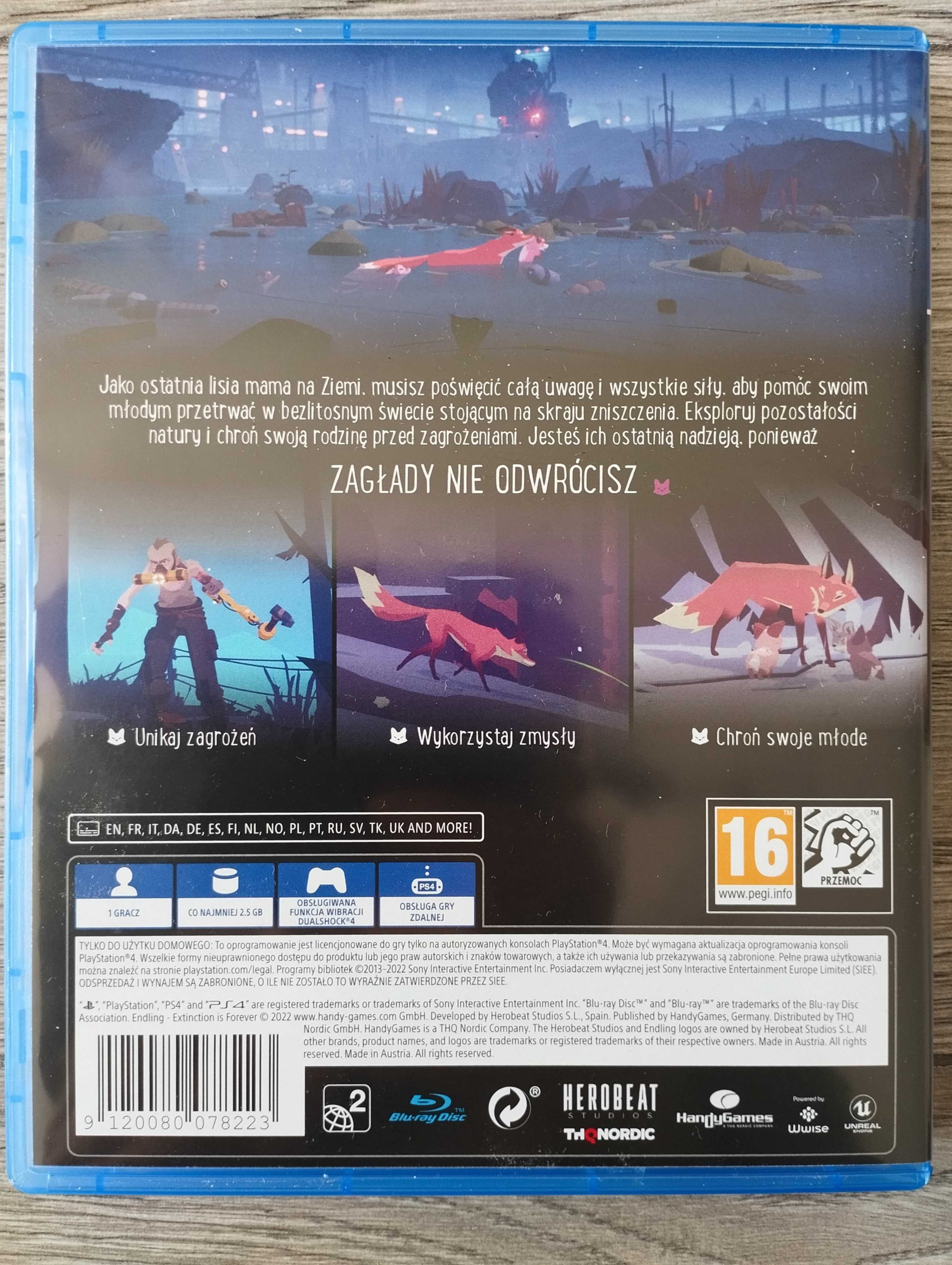 Gra Endling Extinction is Forever Polska Wersja  PS4/PS5 Playstation