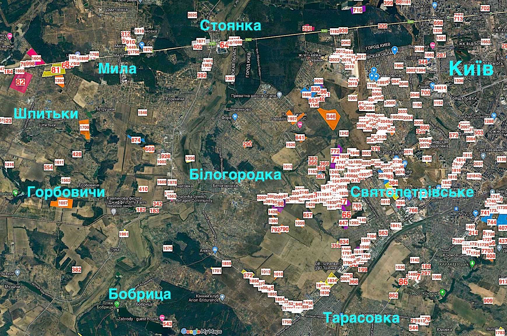 Продаж гарної ділянки на березі р.Дніпро, Київ, Осокорки, Вишенки