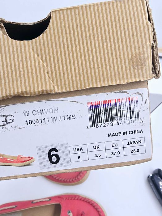 Espadryle damskie skórzane UGG Australia R.37  UG56H