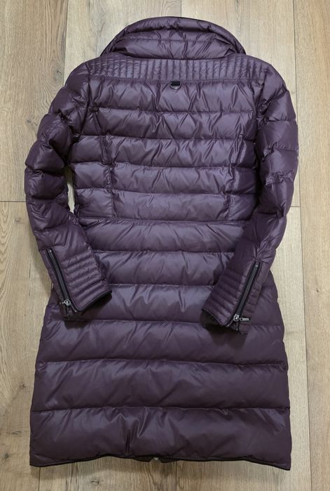 Płaszcz Taranko puchowy kolor śliwkowy