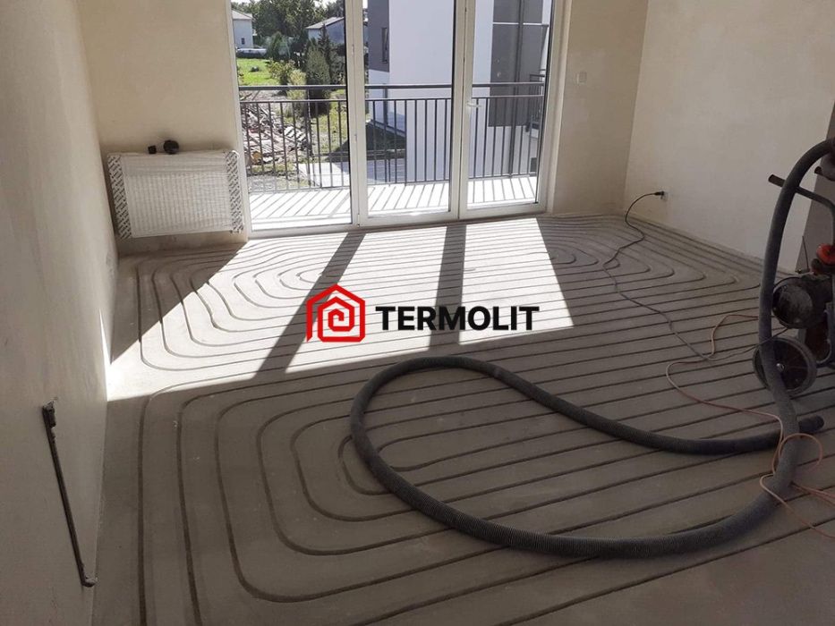 TERMOLIT Frezowanie pod ogrzewanie podłogowe frezowane - WARSZAWA