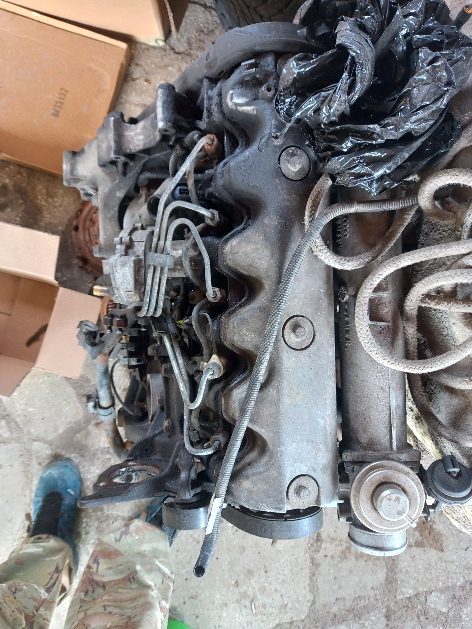 Vw t4 silnik axl axg acv słupek silnika