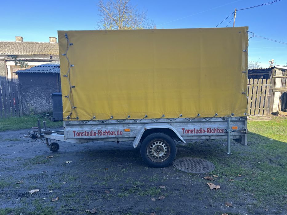 Rezerwacja ! Przyczepa jednoosiowa BRENDERUP PLANDEKA 1300dmc