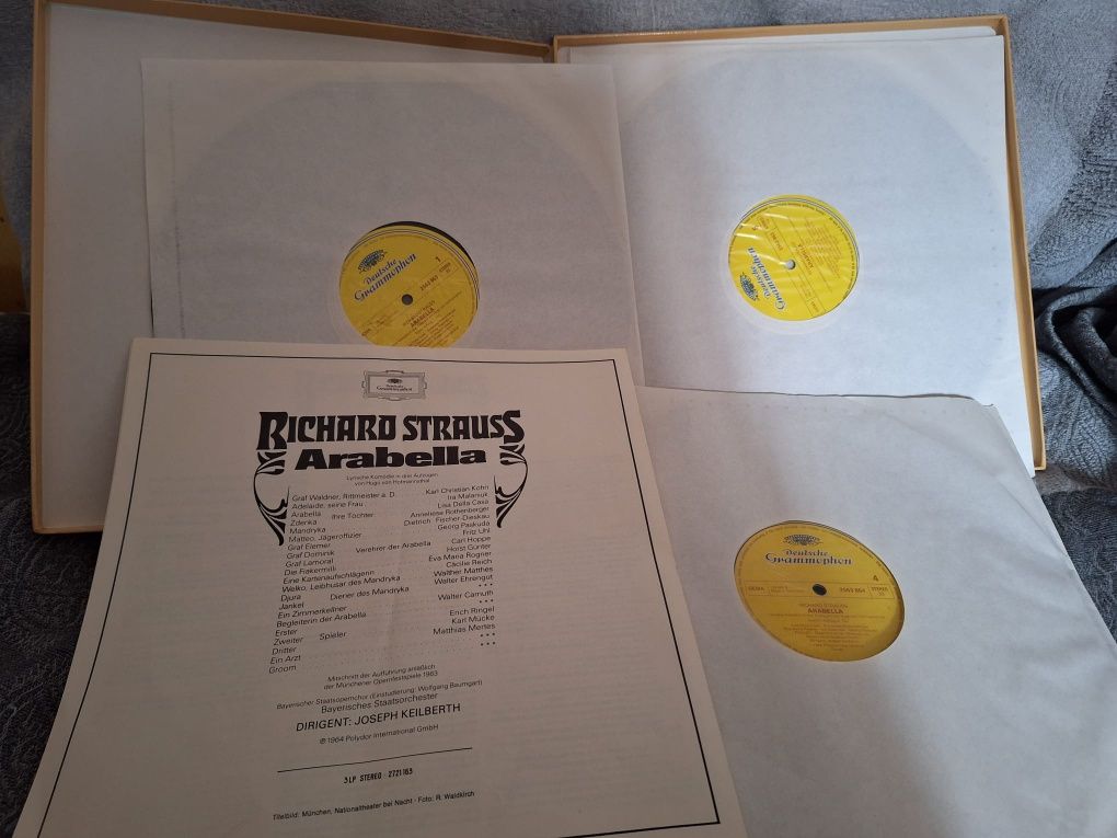 Vinil opera Richard Strauss