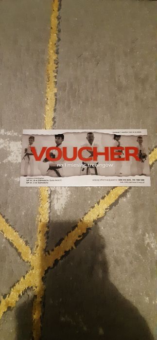 Voucher na karate