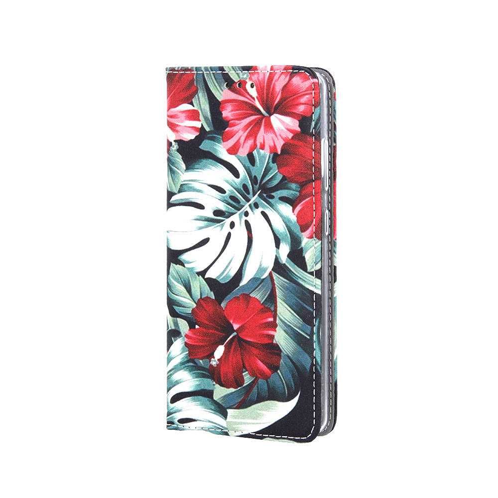 Etui Smart Trendy do Samsung Galaxy A52/52s Red Flowers