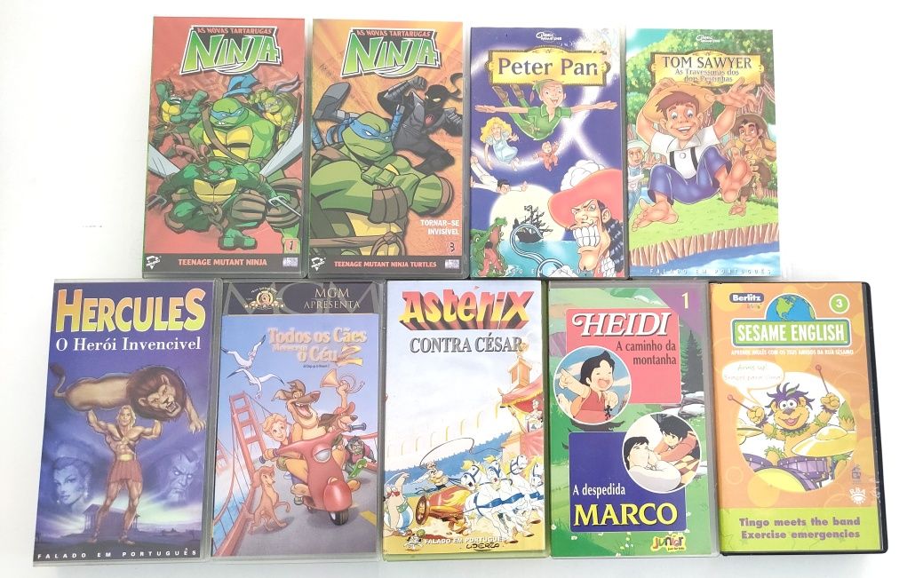 Cassetes VHS | Desenhos Animados