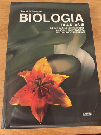 Książka Biologia Wiśniewski