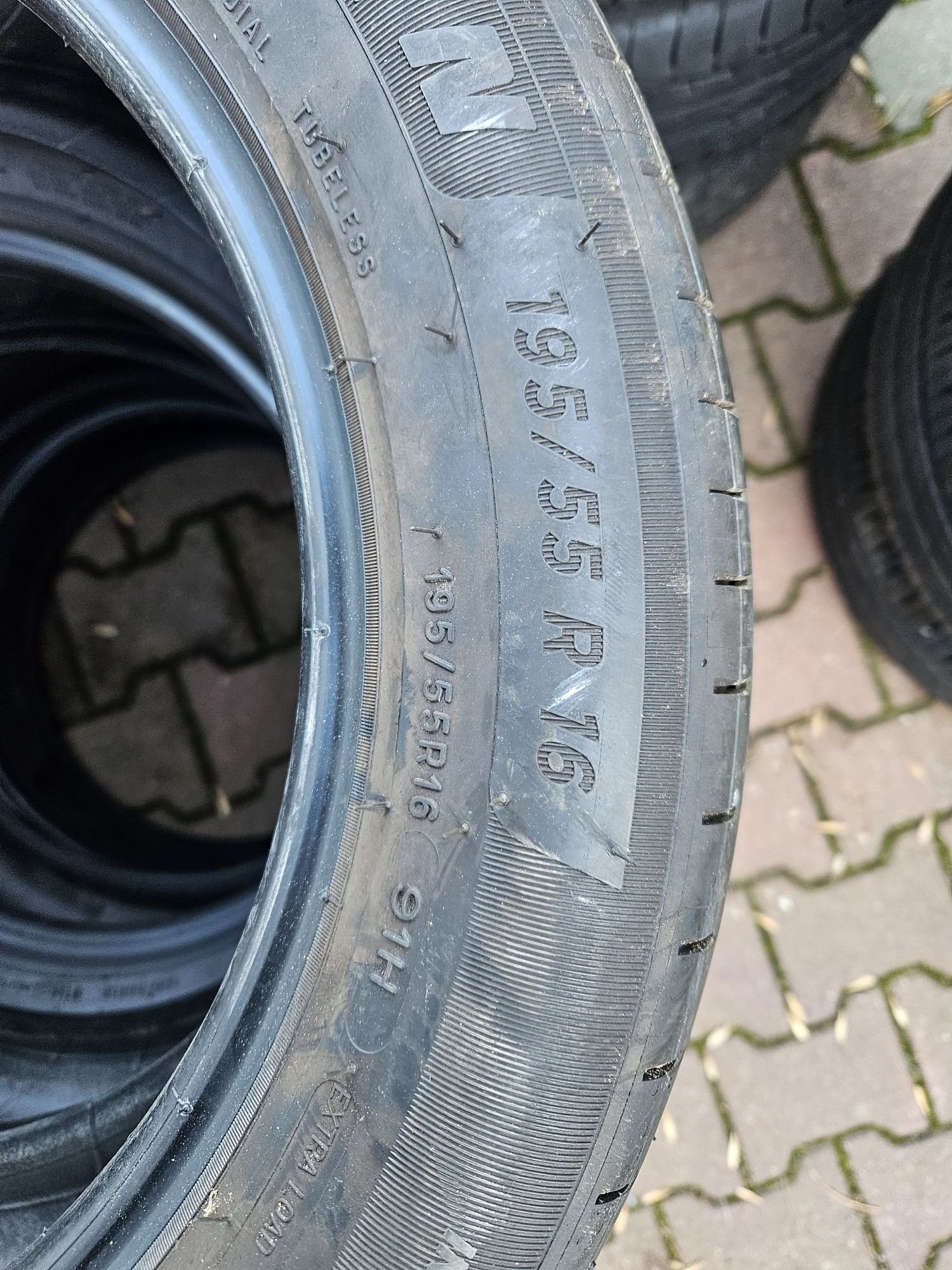 Opony Letni Michelin E.Primacy 195.55.16 Dot 2023 Jak Nowe