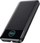POWERBANK 13800mAh Przenośna ład. Kabel USB HX100K4 Czarny Latarka
