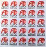 Sticker naklejka ADAX JTT Computer | vintage PC 90-04 | Czytaj OPIS