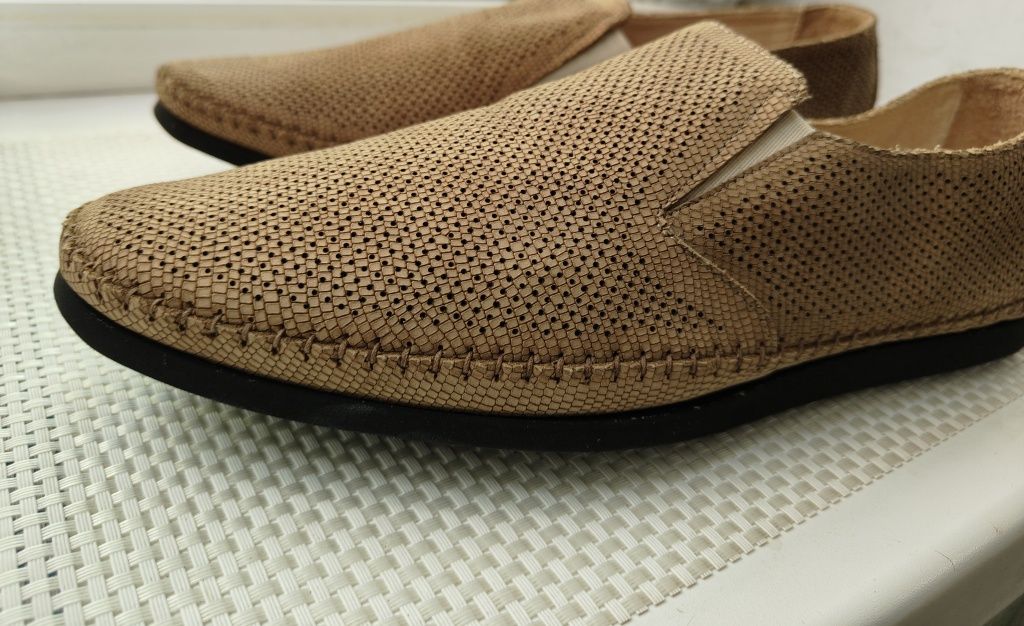Чоловічі туфлі (мокасини) Roberto Rossi Hand made in Italy