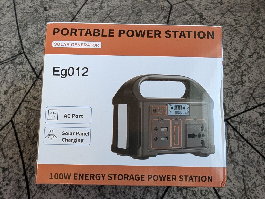 Портативна зарядна станція 220В 100BT 87A/r LiFePo4.