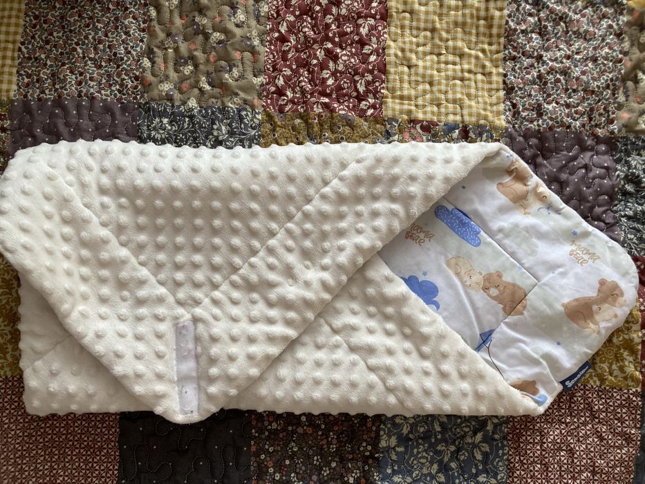 Rożek niemowlęcy kocyk