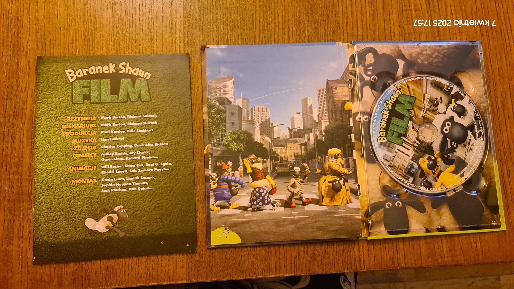 Bajki DVD Baranek Shaun Pingwiny z Madagaskaru Kumba Krudowie