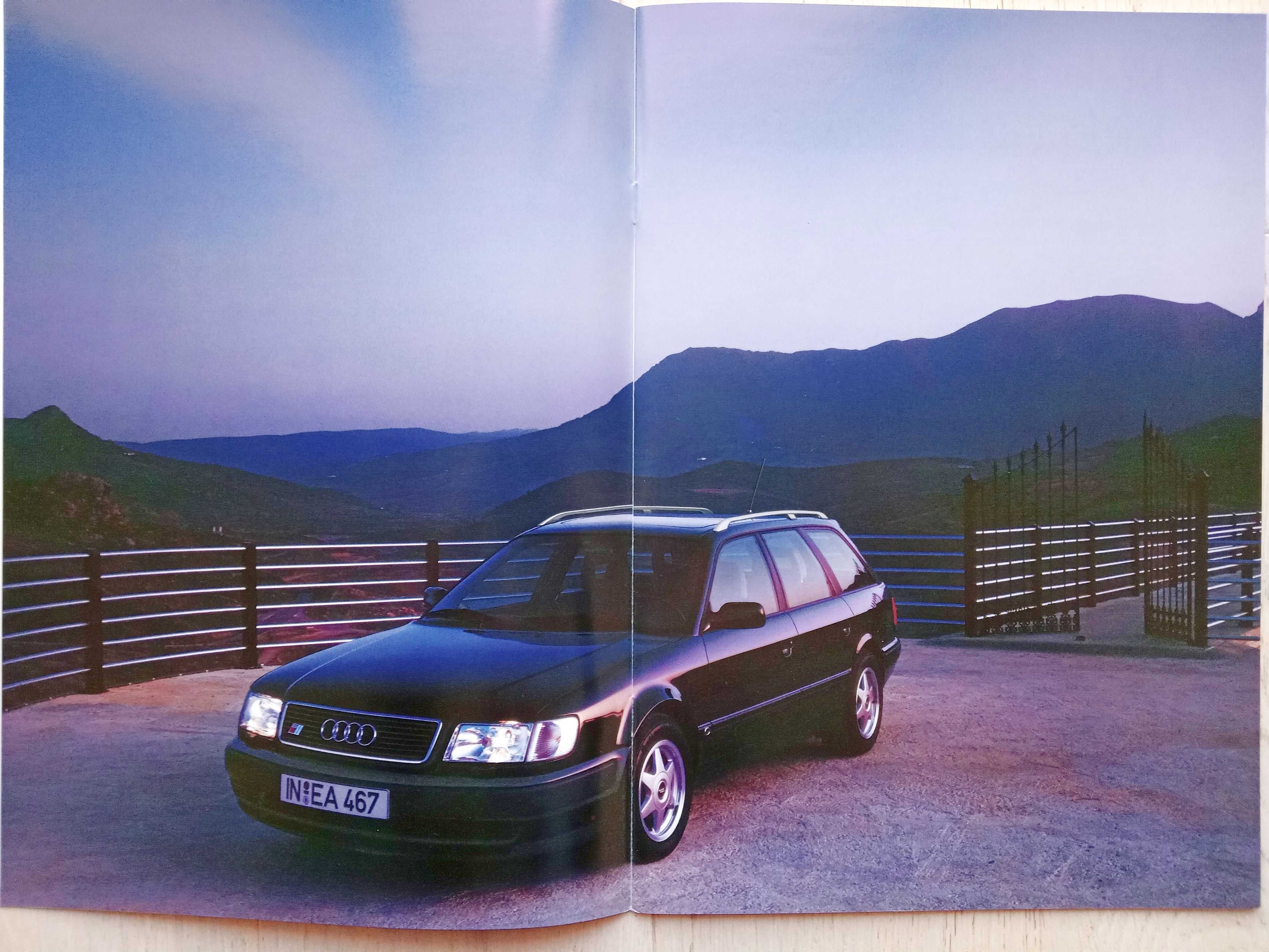 Audi Avant S4 (100 C4) 1992 / prospekt 34 strony, stan BDB- * S4 AVANT