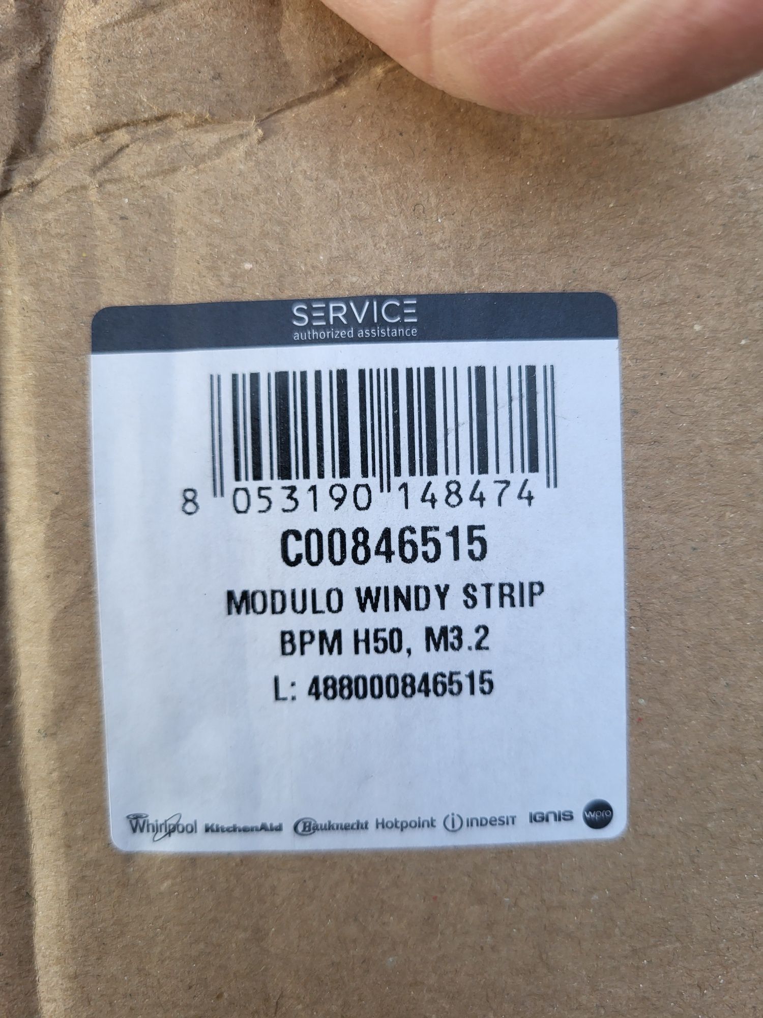 Moduł pralki Whirlpool C00846.515