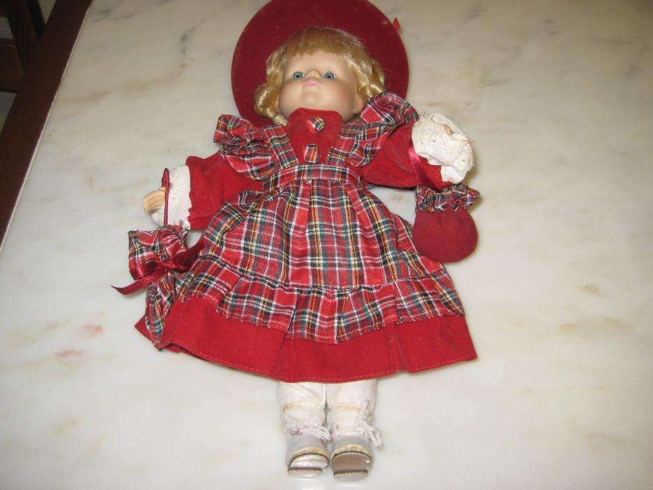 Boneca porcelana(c/ Nova)