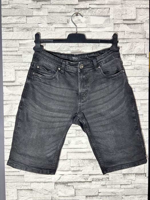 Krótkie spodenki czarne Smog