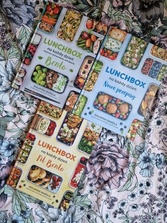 Zestaw 3 książek kucharskich Malwina Bareła Lunchbox na każdy dzień
