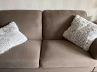 Sofa nierozkladana trzyosobowa Ikea w bardzo dobrym stanie