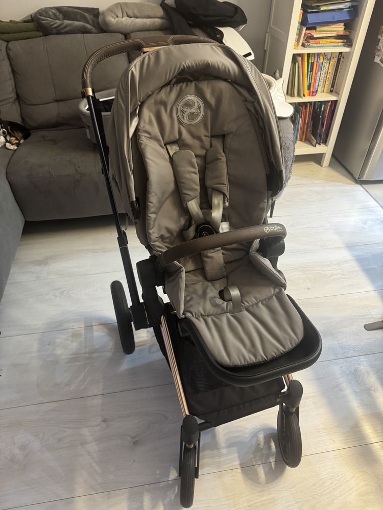 Cybex Priam 4.0 2w1 rose gold soho grey